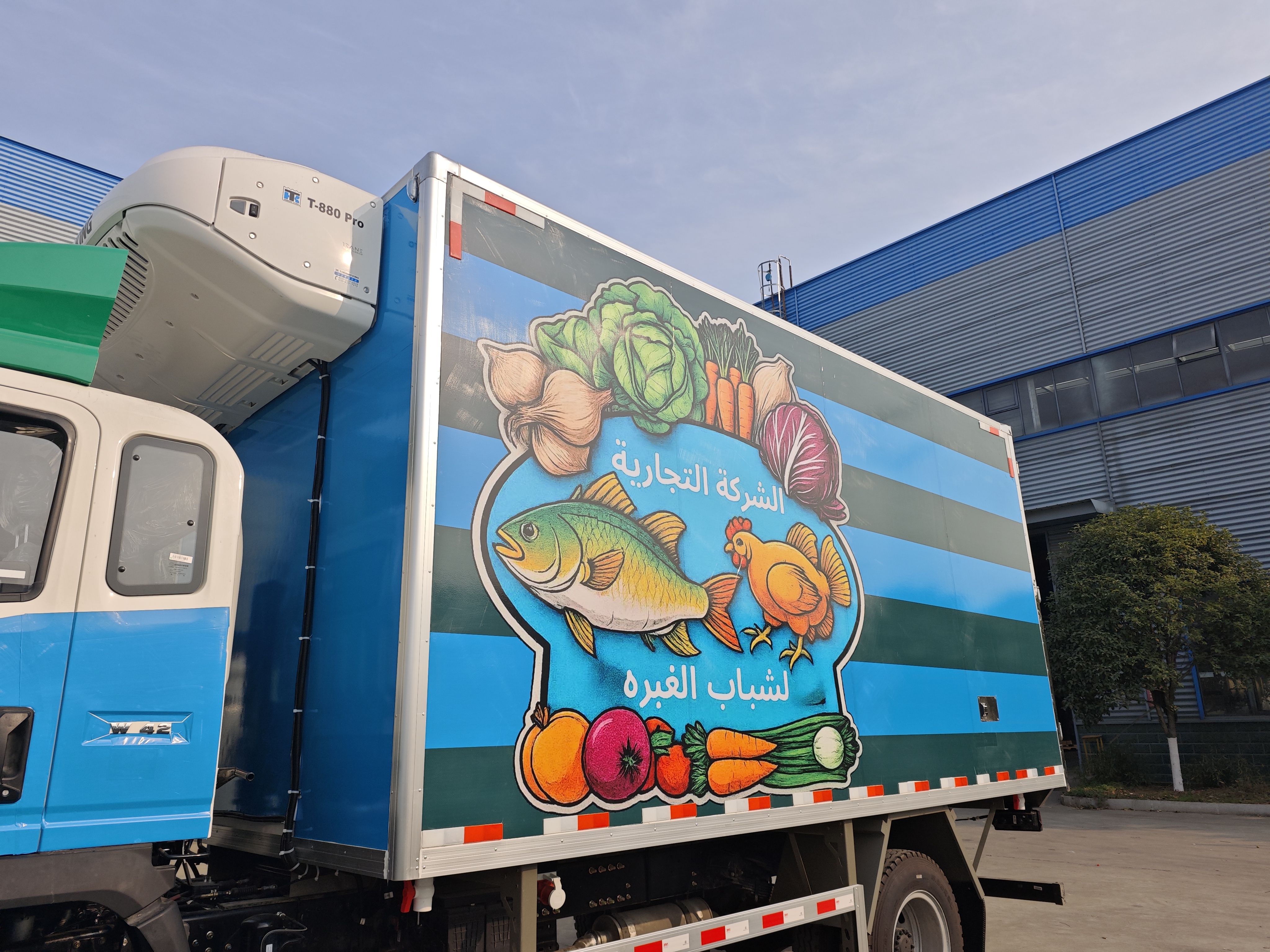 HOWO 4x4 Refrigerated Truck 6