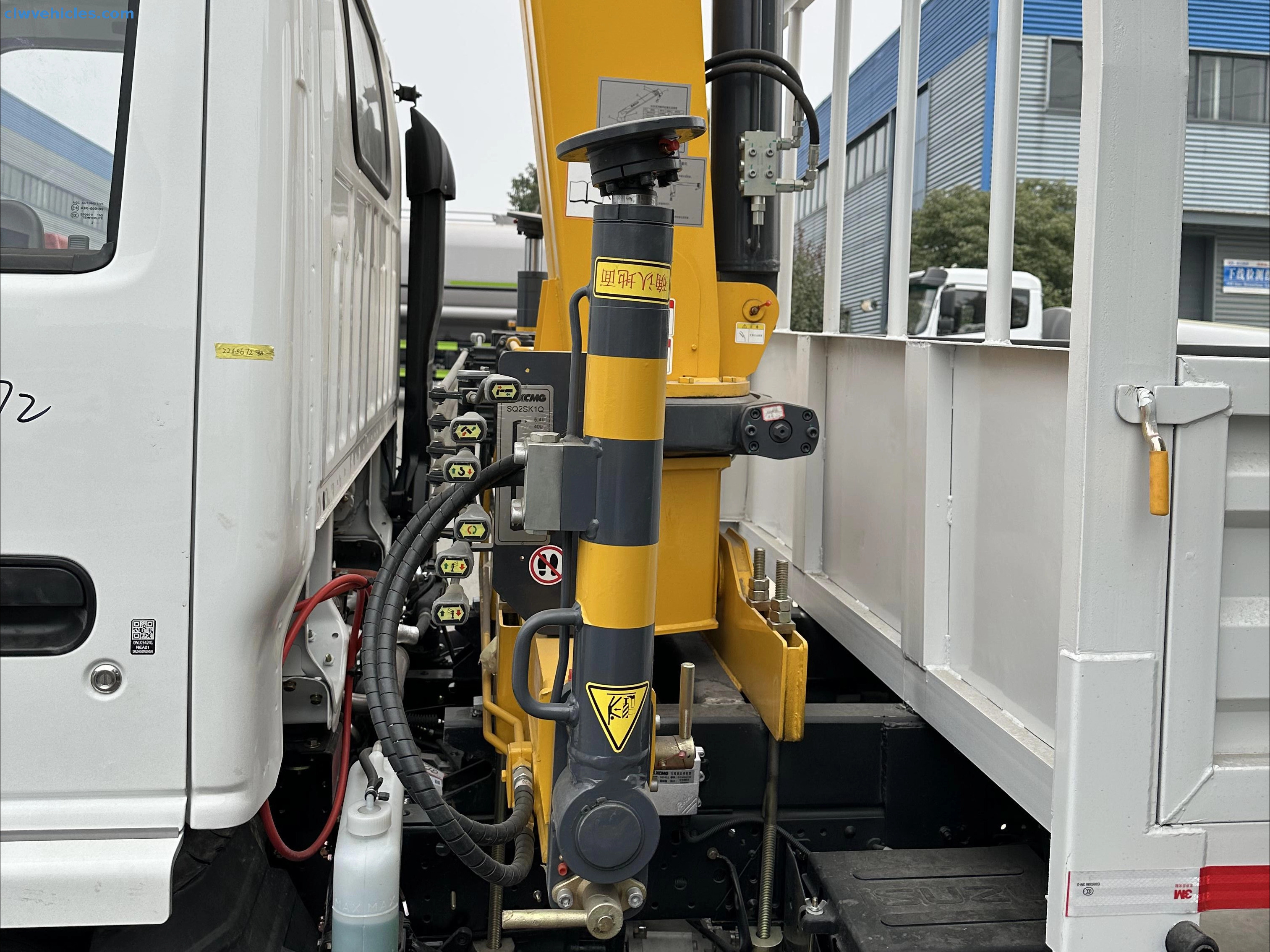 ISUZU 4x2 Truck Mounted Telescopic Boom Crane