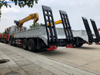 HOWO 8x4 Cargo Truck Mounted Telescopic Boom Crane