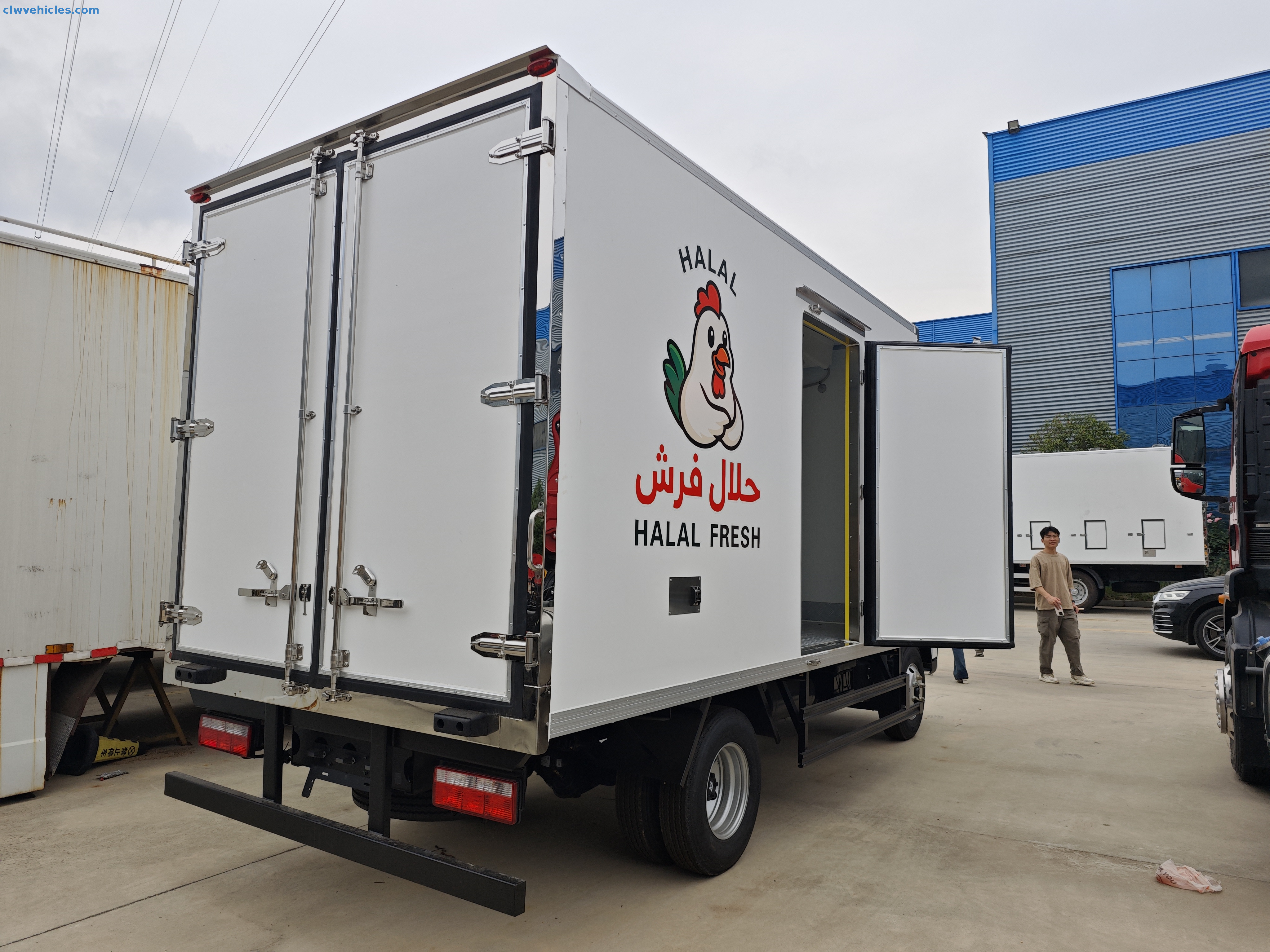 Dongfeng Duolicar 4x2 KC-480 Refrigerated Truck