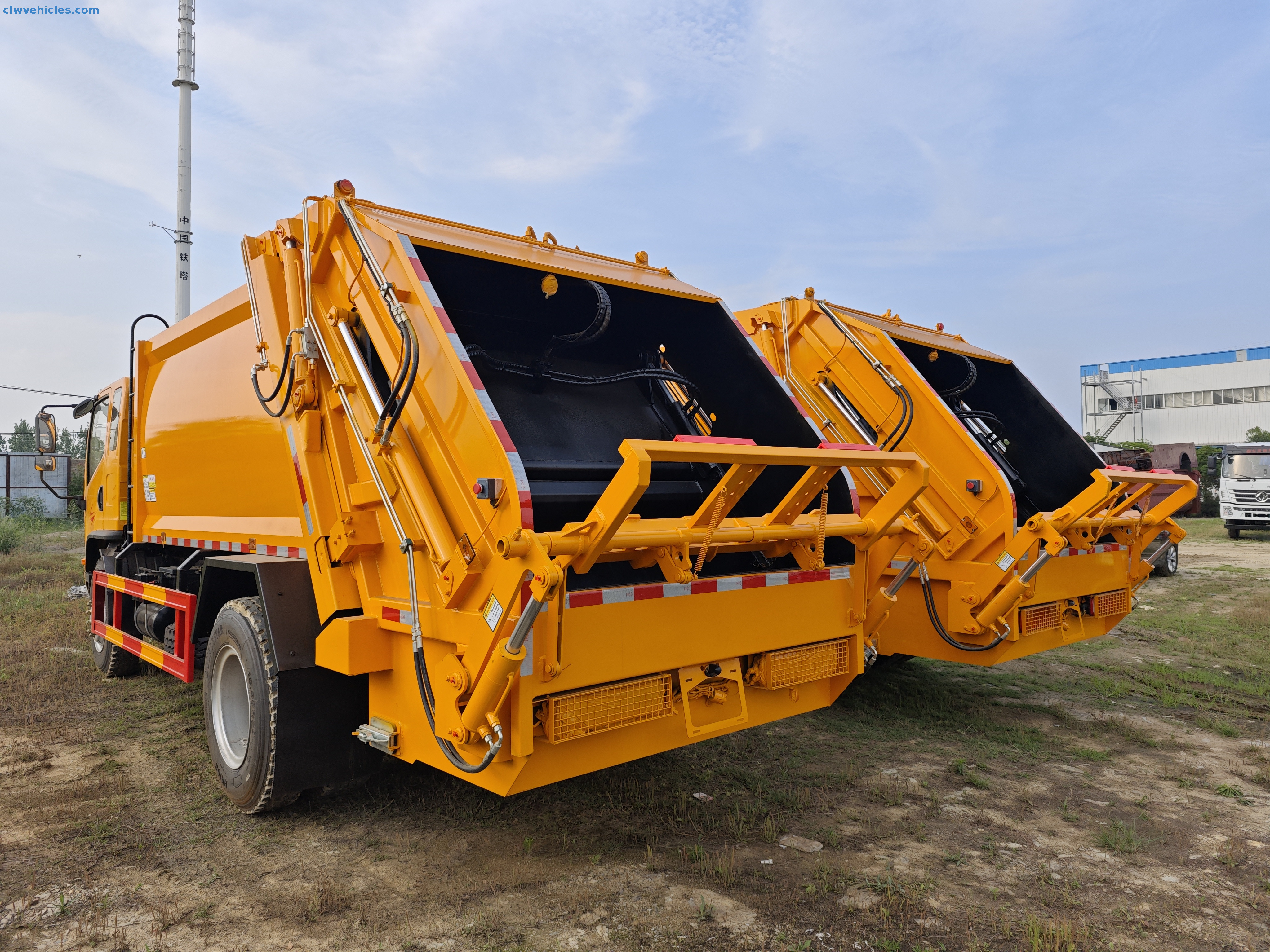 Faw 4x2 8cbm Garbage Compactor Truck