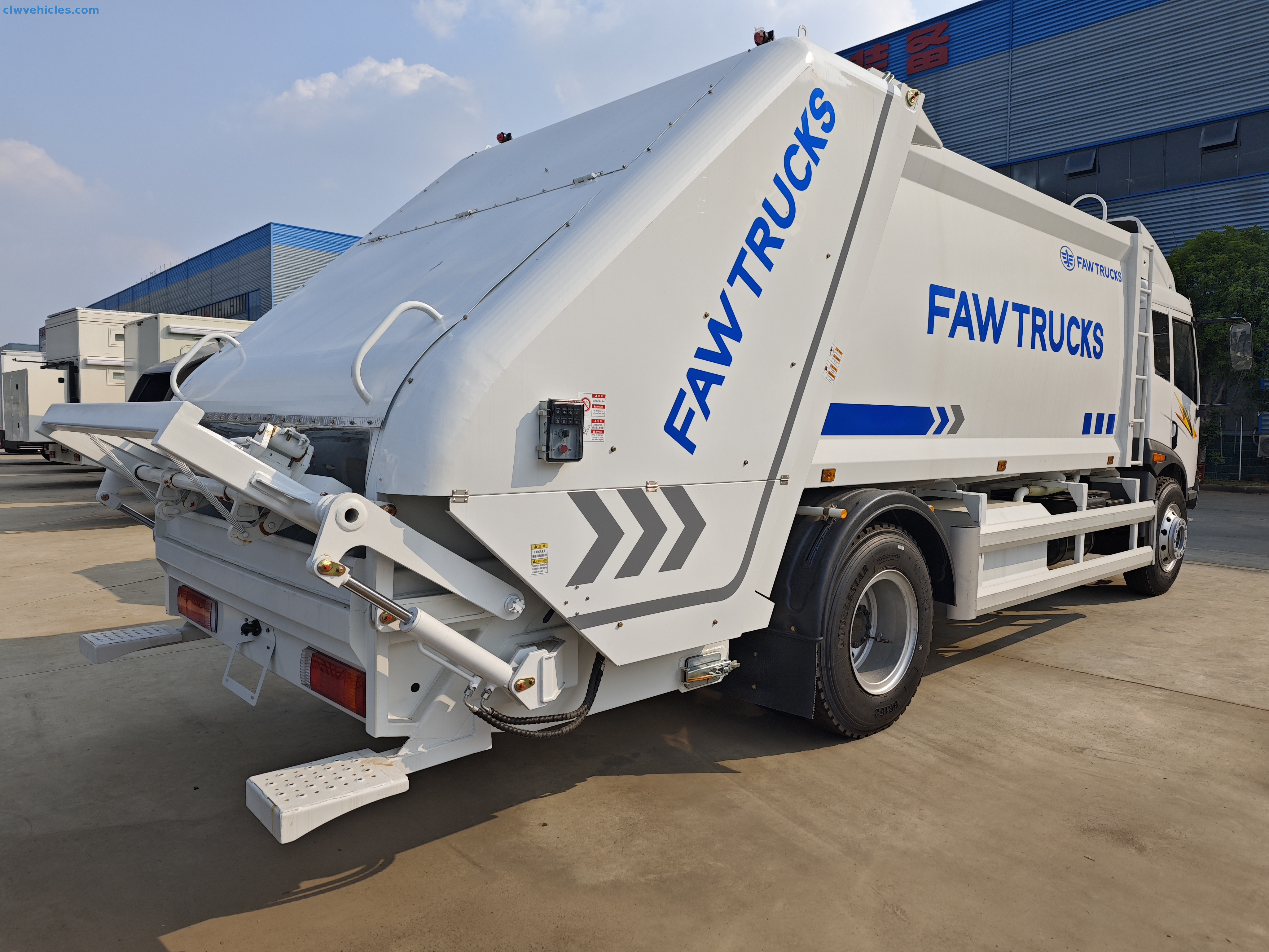 Faw 4x2 10cbm Garbage Compactor Truck