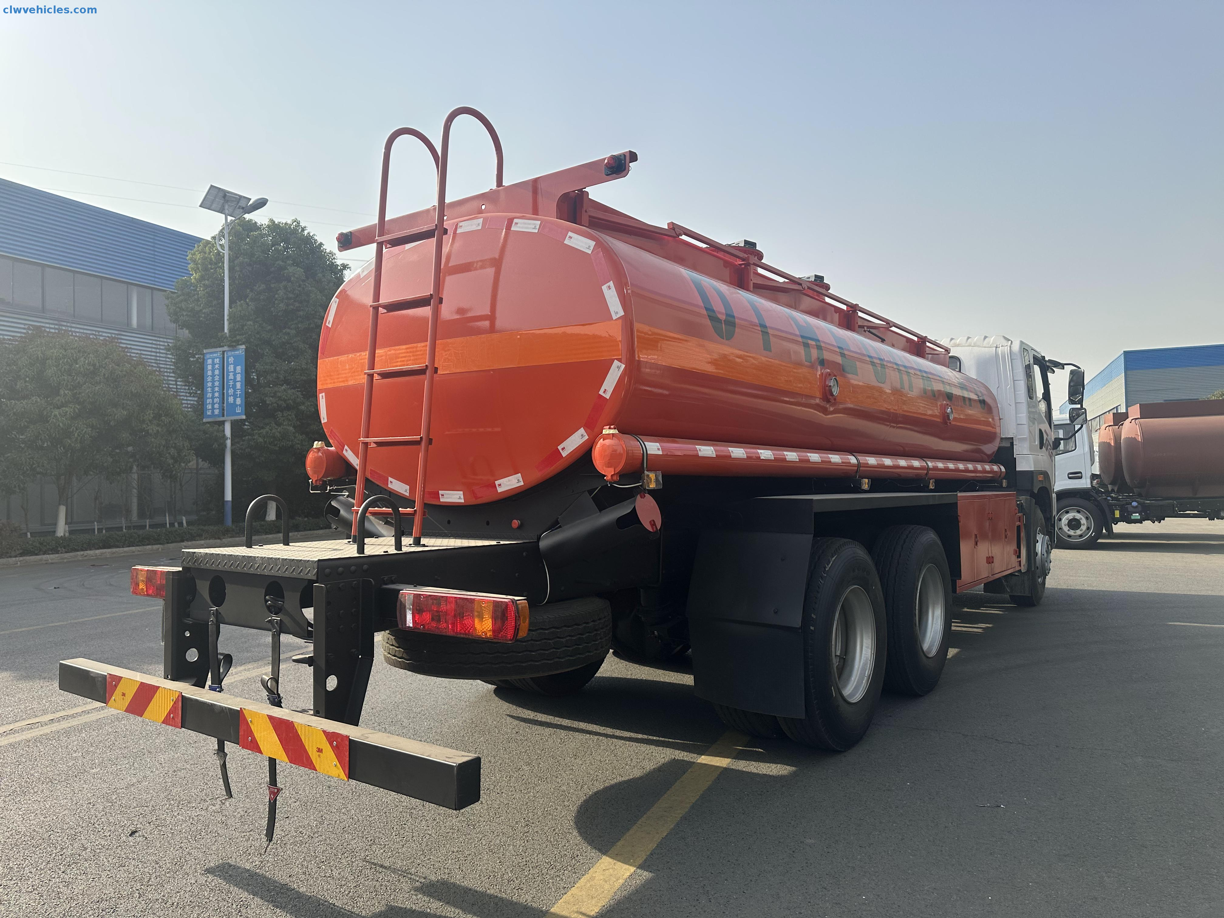FAW JK6 6x4 21m³ oil tanker transport truck