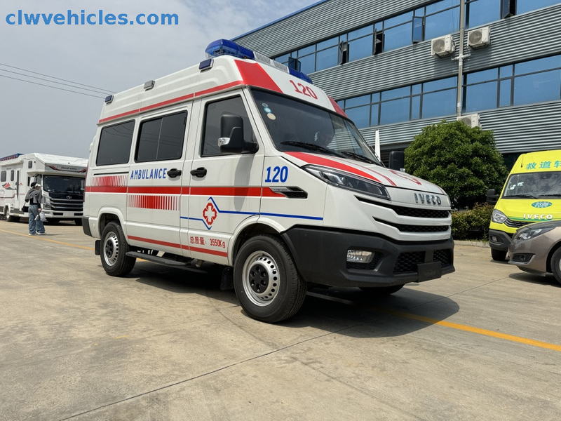 Iveco 4x2 Monitoring Hospital Medical Ambulance Vehicle