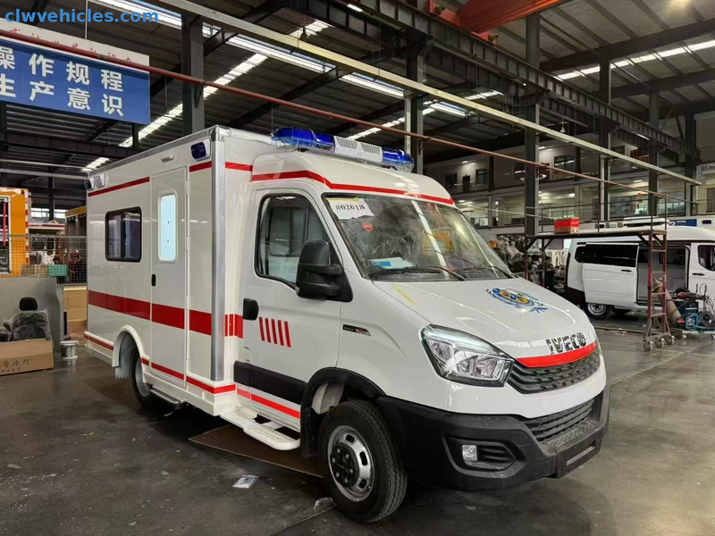 I'VECO Mobile Van Cargo Type ICU Ambulance