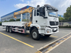 Shacman H3000 6x4 Cargo Truck Mounted Telescopic Boom Crane