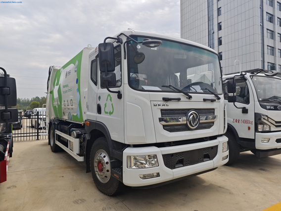 Dongfeng D9 4x2 8cbm Garbage Compactor Truck