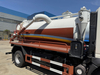 HOWO 4x2 4cbm Sewage Suction Truck