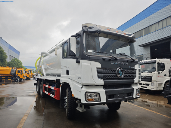 Shacman 6x4 15cbm Sewage Suction Truck