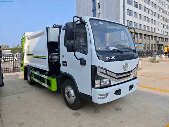 DongFeng 4x2 5.5cbm Garbage Compactor Truck