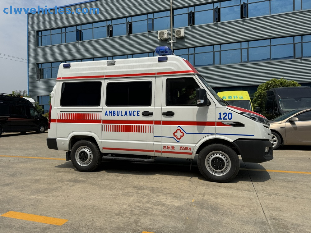 Iveco 4x2 Monitoring Hospital Medical Ambulance Vehicle
