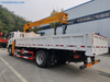 FAW 4x2 Cargo Truck Mounted Straight Arm Crane