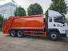 FAW 6x4 20cbm garbage compactor truck with rear winch