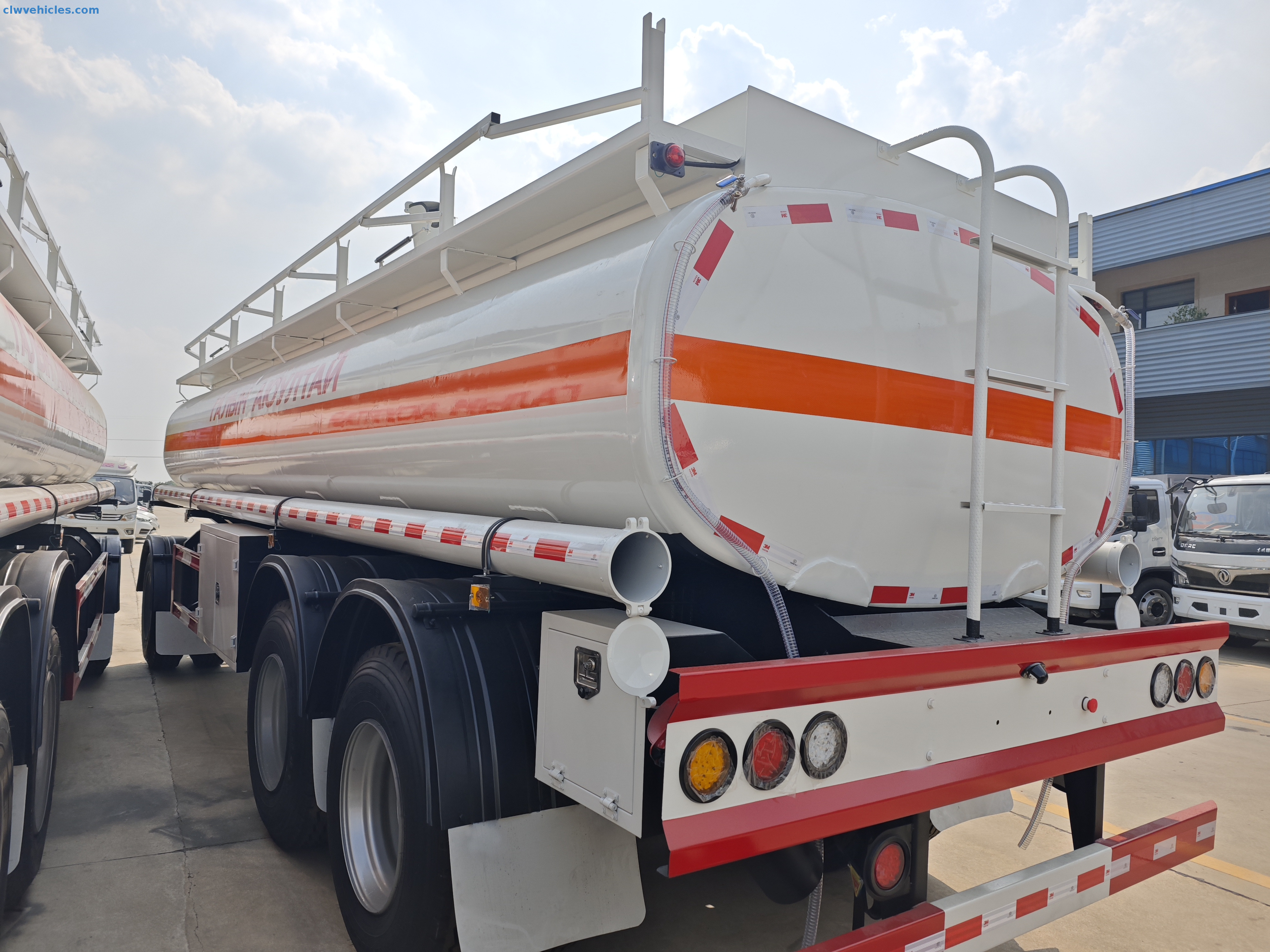 20cbm Full Trailer Oil Tank