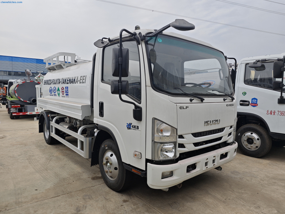 ISUZU 6cbm Water Transport Water Sprinkler Truck