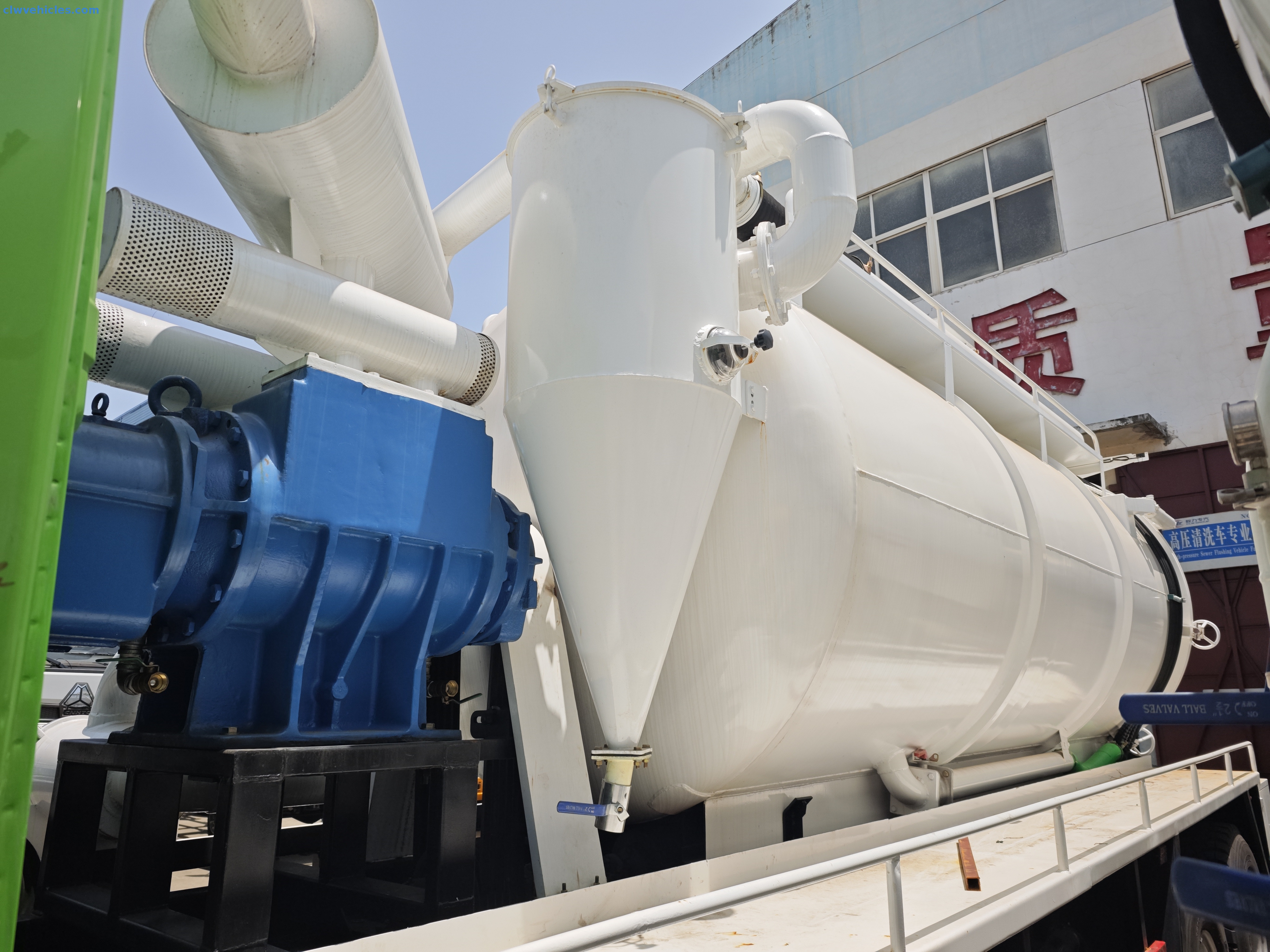 9.75 m³ sewage tank Foton Aumark cleaning truck