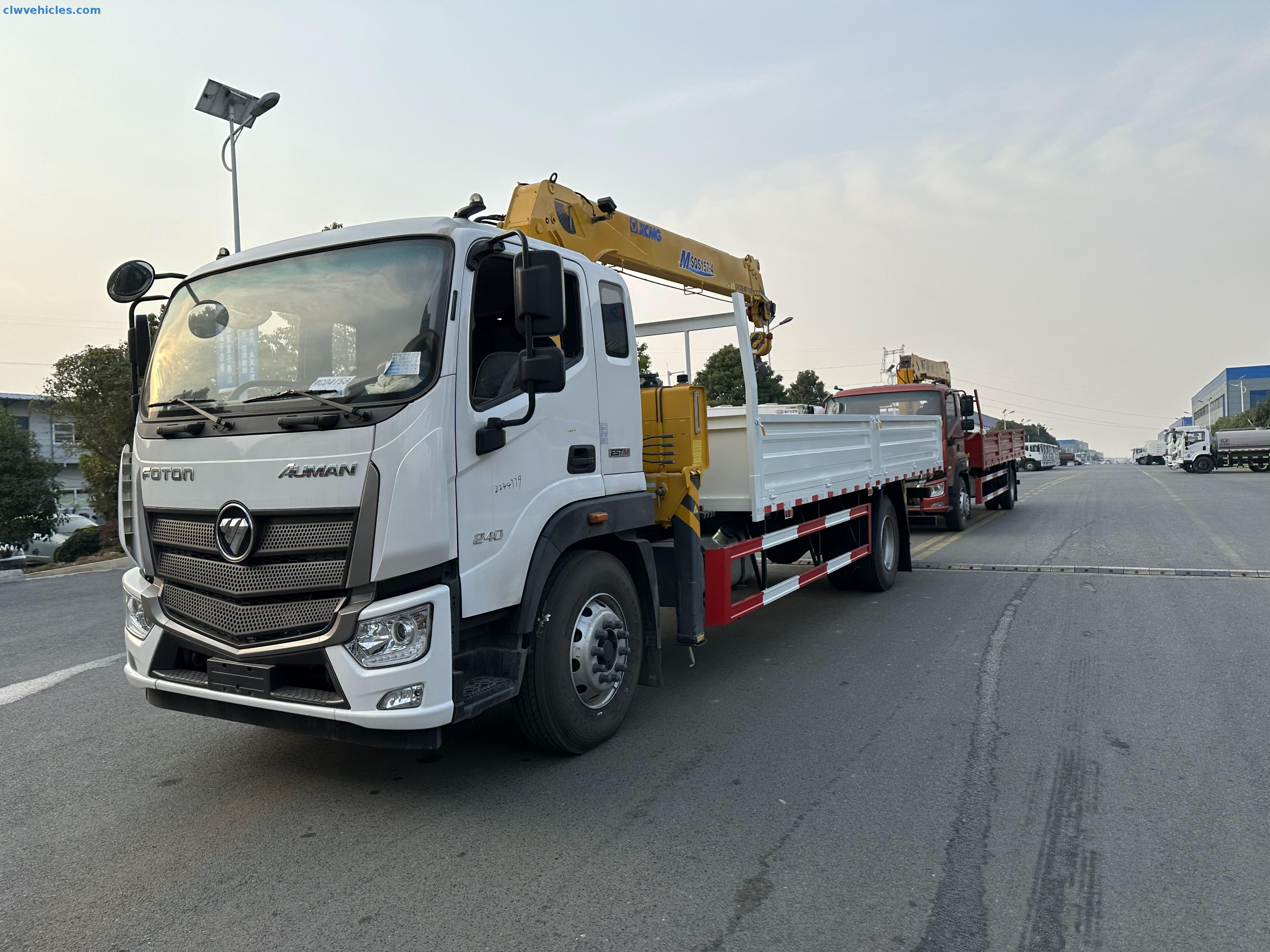 Foton Aumark 4x2 Telescopic Boom Truck Mounted Crane