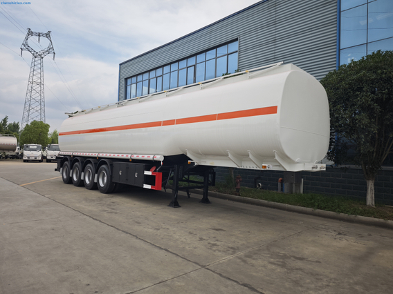 4 Axle Oil Tank Semi Trailer