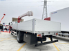 ISUZU KV100 4x2 Aluminum Alloy Cargo Truck Mounted Telescopic Boom Crane