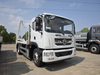 Dongfeng 4x2 swing arm garbage truck with 12cbm waste bin