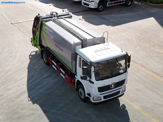 Shacman L3000 garbage compactor truck 