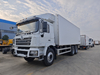 Shacman F3000 6x4 refrigerated truck front view for cold chain logistics