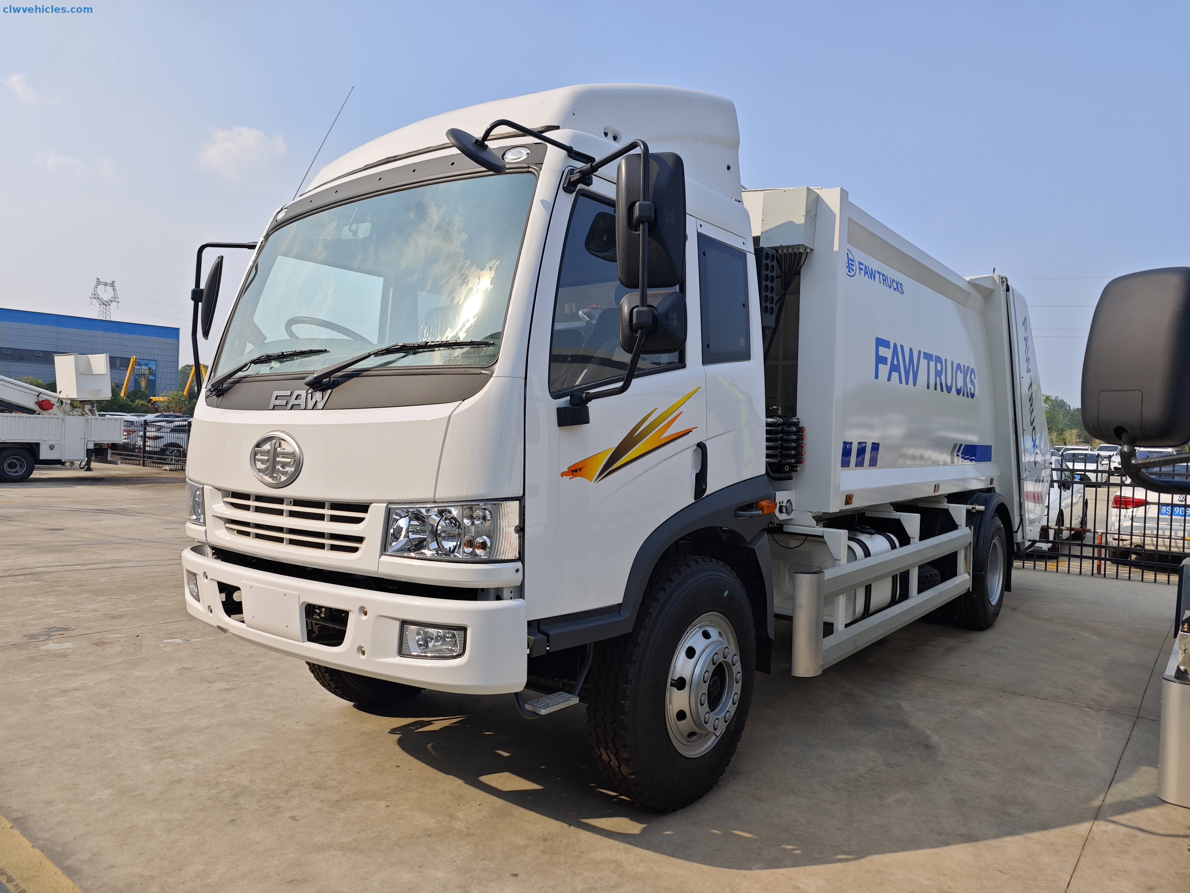 Faw 4x2 10cbm Garbage Compactor Truck