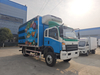 HOWO 4x4 refrigerated truck front view for Middle East market