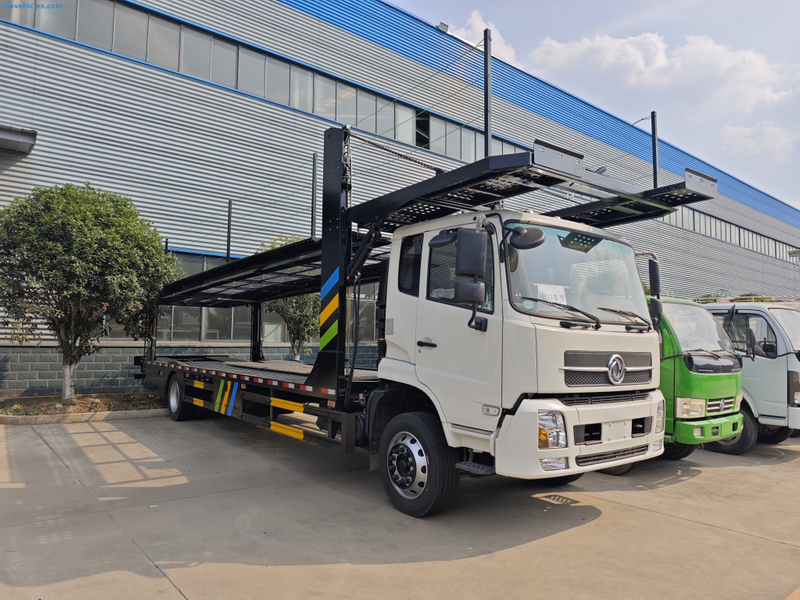 Dongfeng 4x2 car transport truck