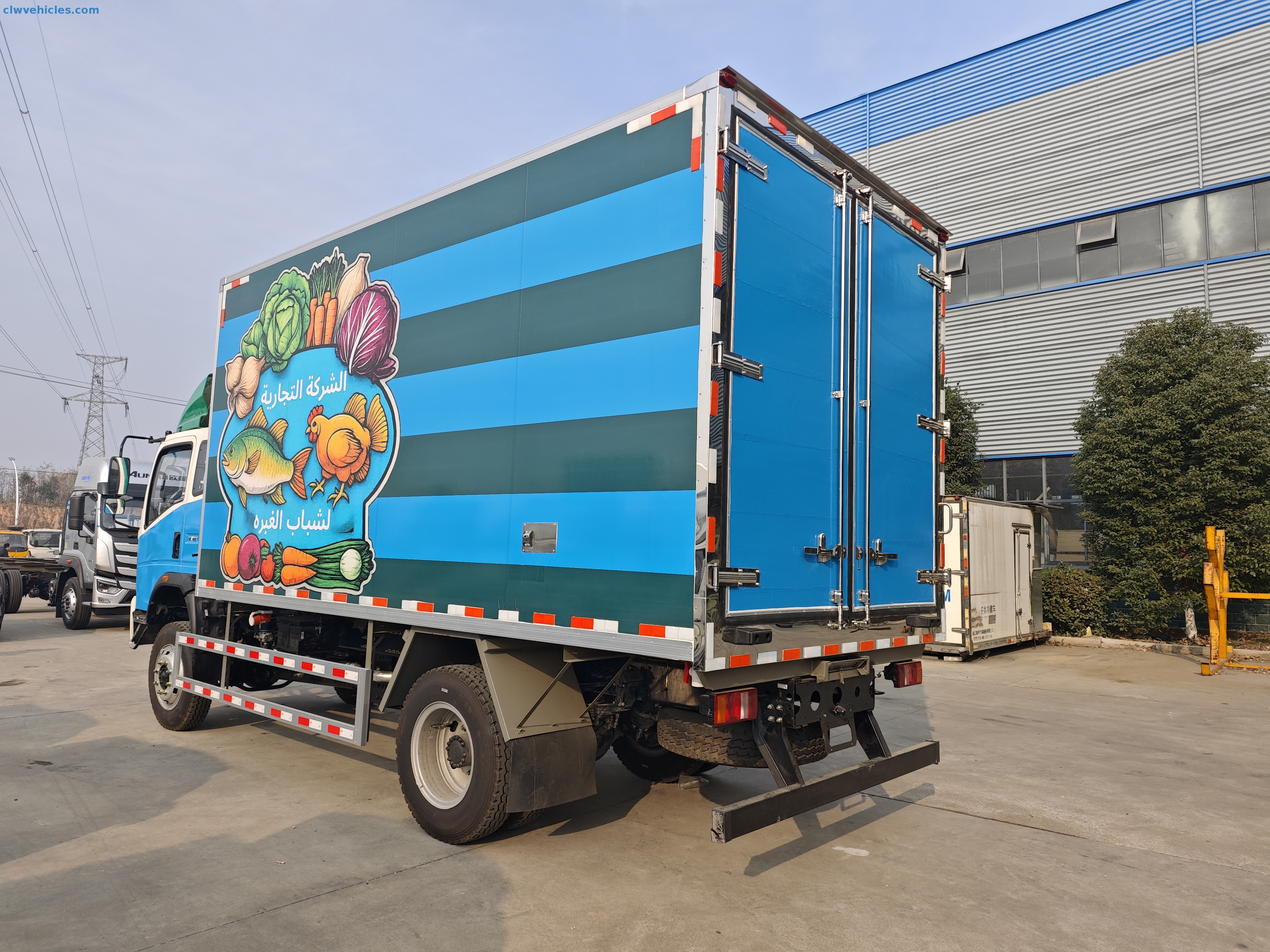 heavy duty insulated refrigerated box for cold chain transport