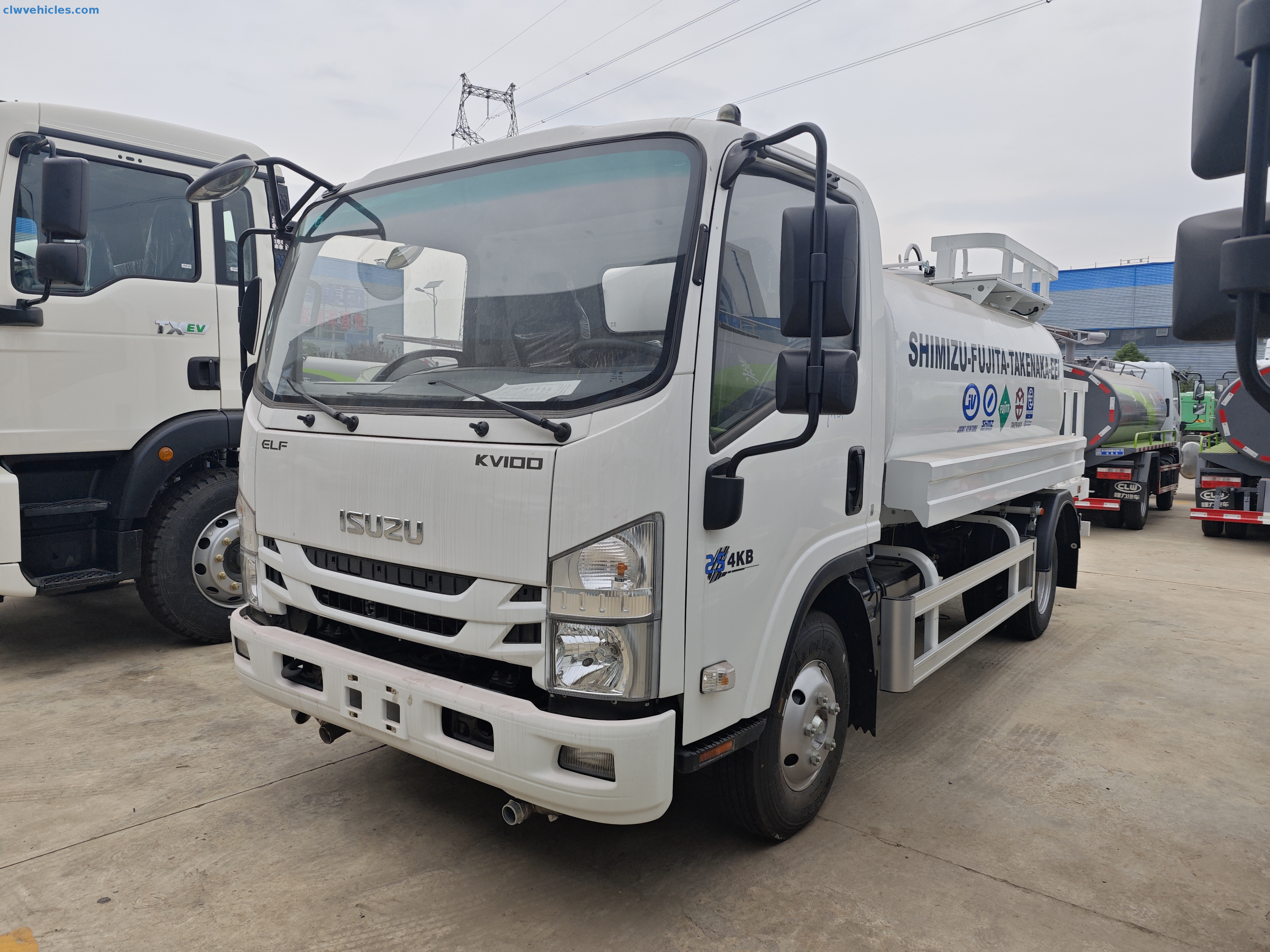 ISUZU 6cbm Water Transport Water Sprinkler Truck