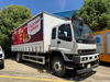 ISUZU FVR 4x2 Curtain Side Cargo Truck