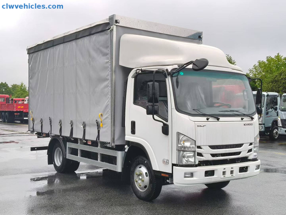 ISUZU KV100 4x2 Curtain Side Cargo Truck