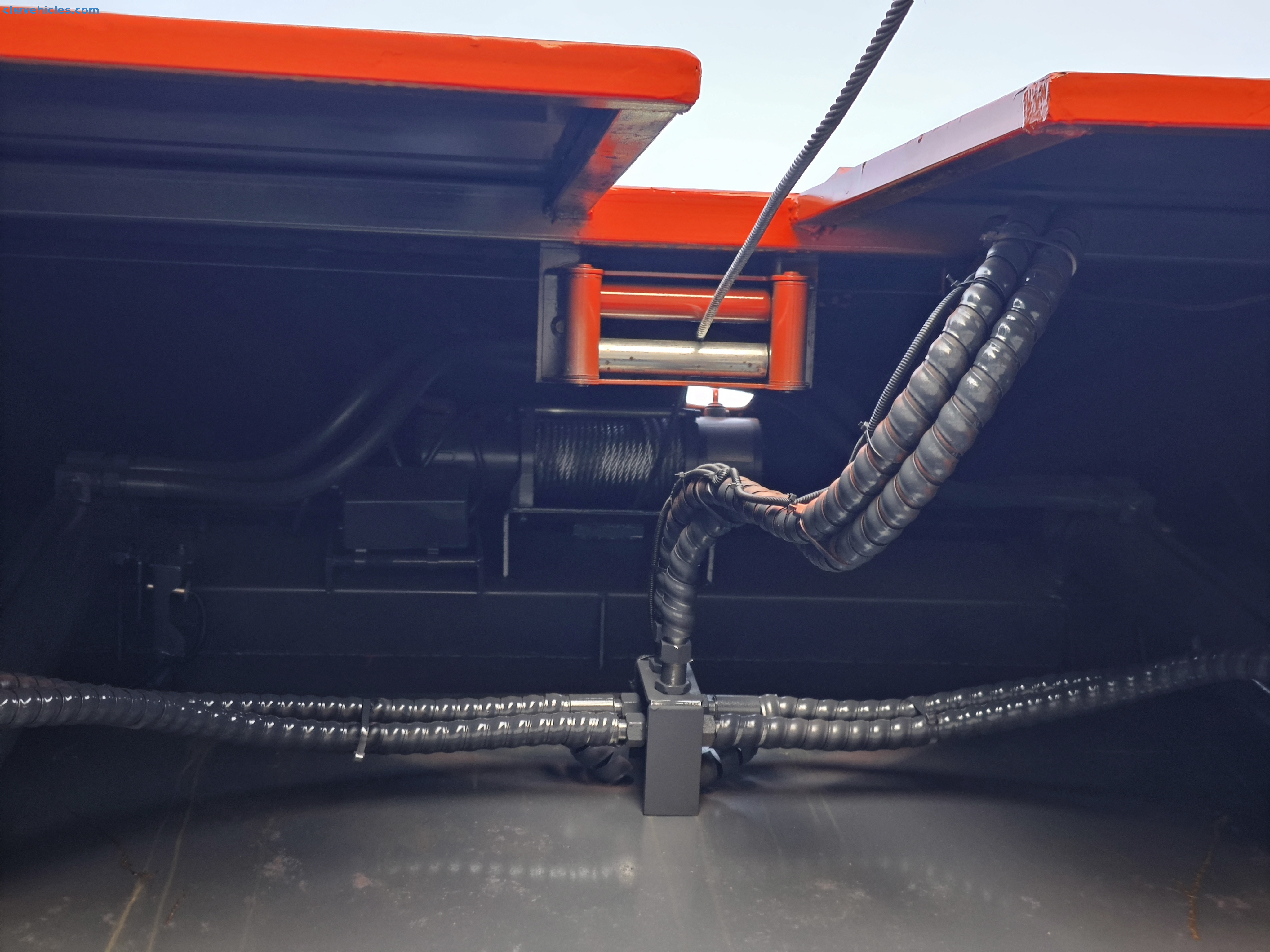 FAW 6x4 20cbm garbage compactor truck with rear winch