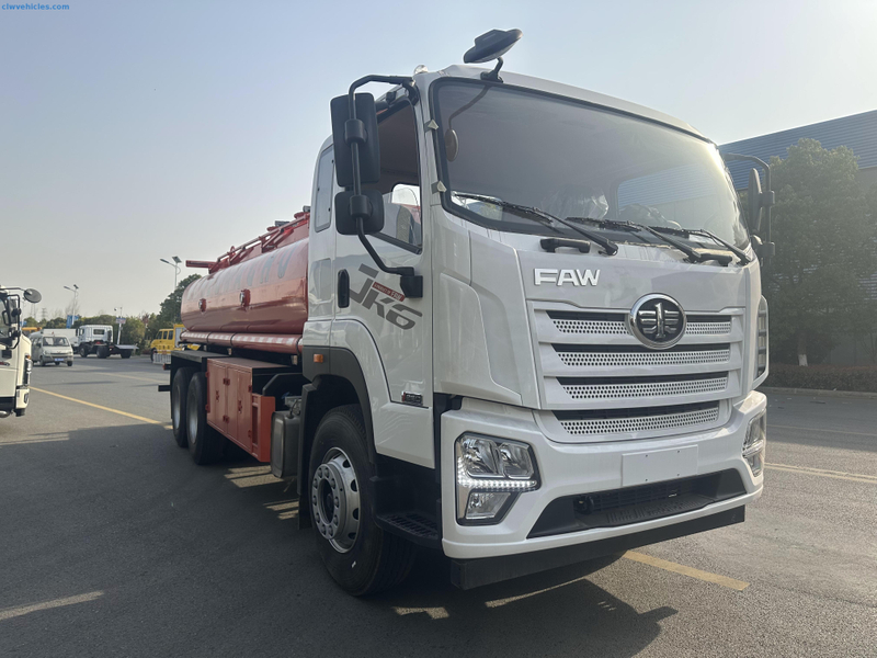 FAW JK6 6x4 21m³ oil tanker transport truck