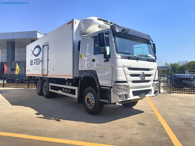 Howo 6x4 Cooling Reefer Truck With Cool Speed Cooler