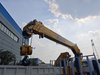 ISUZU 4x2 XCMG 5Ton Telescopic Boom Truck Mounted Crane