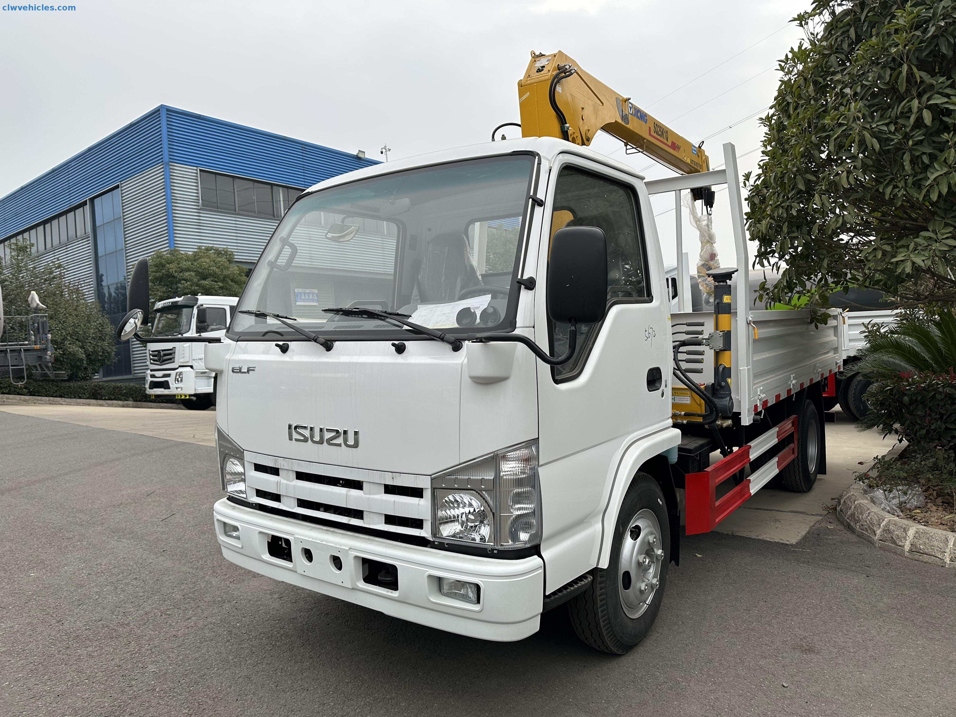 ISUZU 4x2 Truck Mounted Telescopic Boom Crane