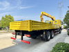 HOWO 6x4 Cargo Truck Mounted Telescopic Boom Crane