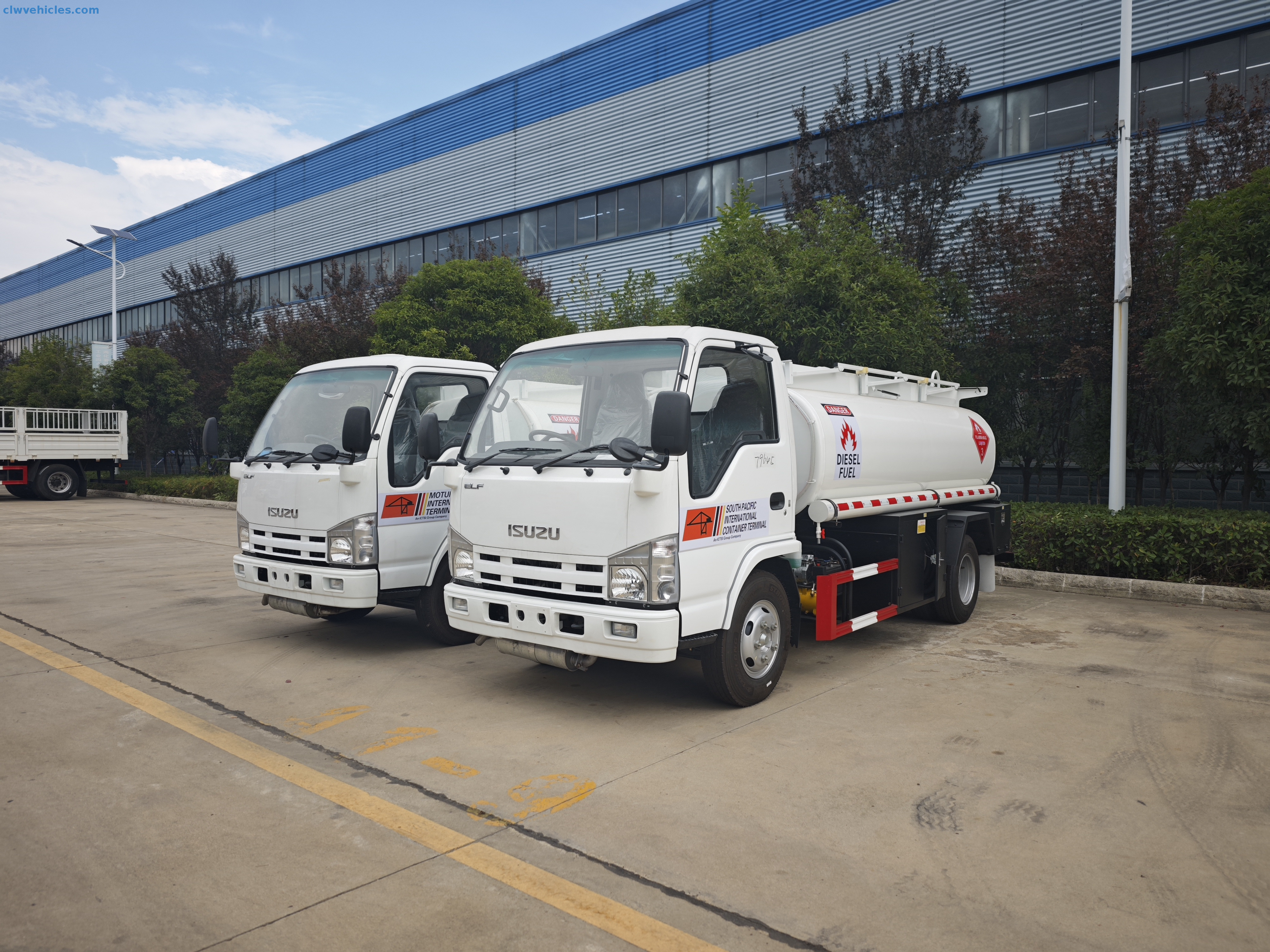 ISUZU 100P 4x2 5cbm oil tanker truck for diesel and gasoline transport