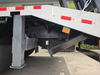 Shacman 33 ton heavy duty flatbed crane truck for logistics and transport