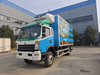 HOWO all wheel drive refrigerated truck side view with insulated box