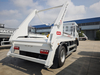 Dongfeng 4x2 hydraulic swing arm garbage truck rear dumping
