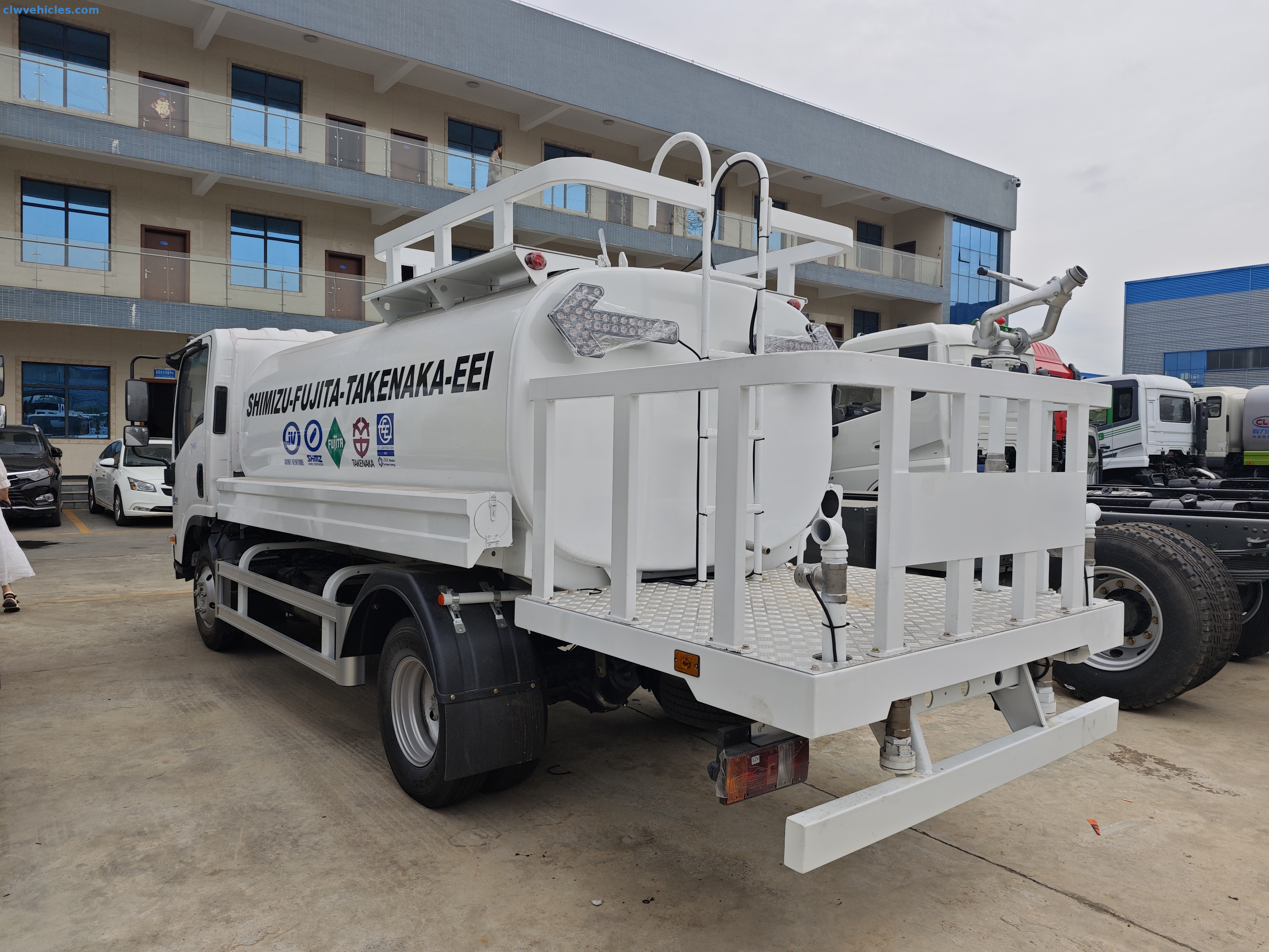 ISUZU 6cbm Water Transport Water Sprinkler Truck