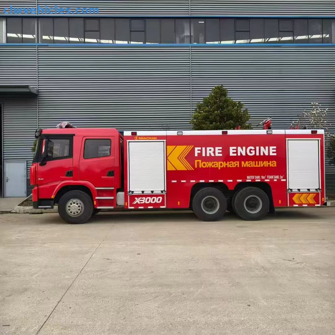 Shacman X3000 Foam Fire Fighting Truck