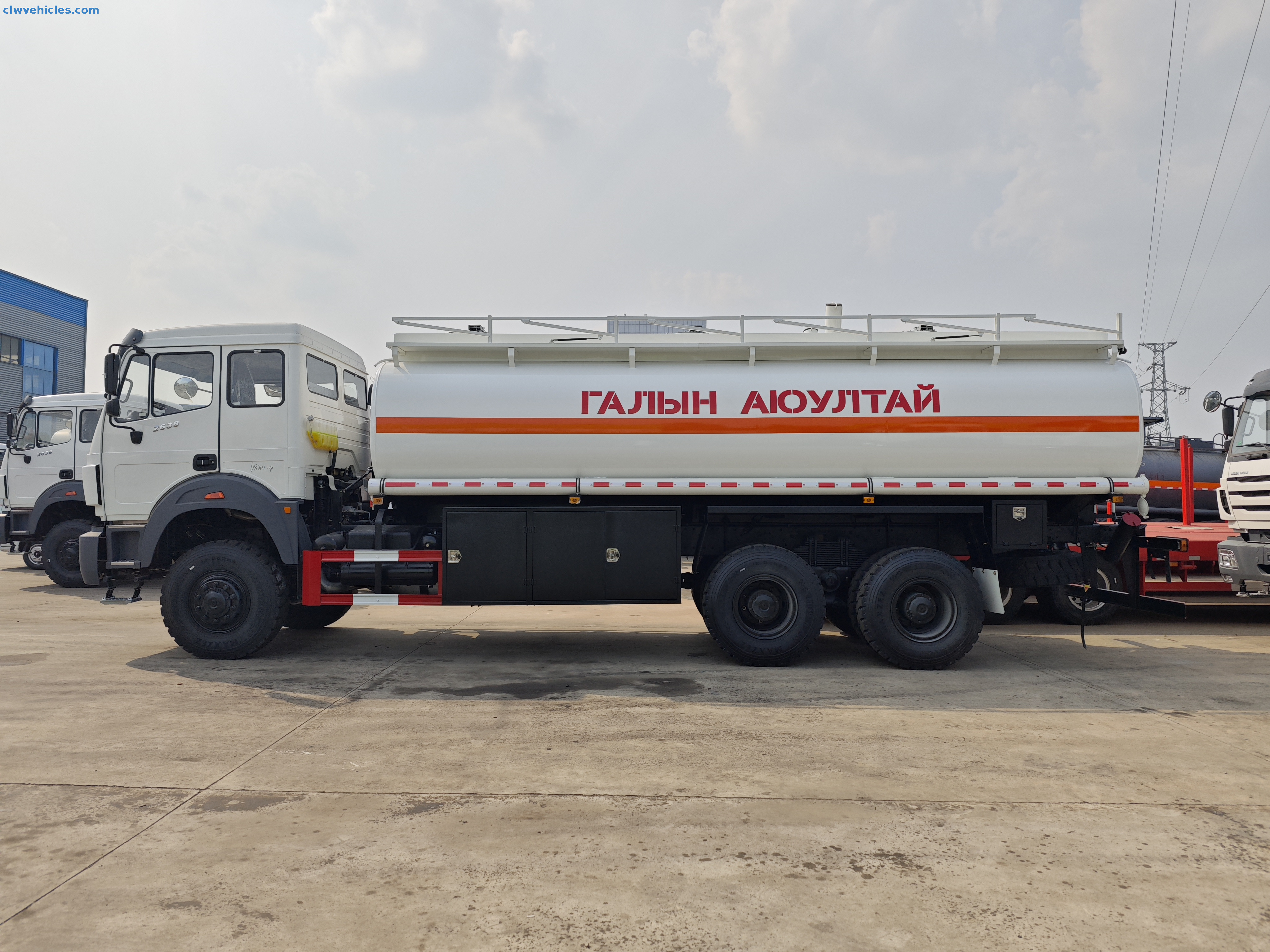 Beiben 6x6 19cbm Oil Tanker Truck