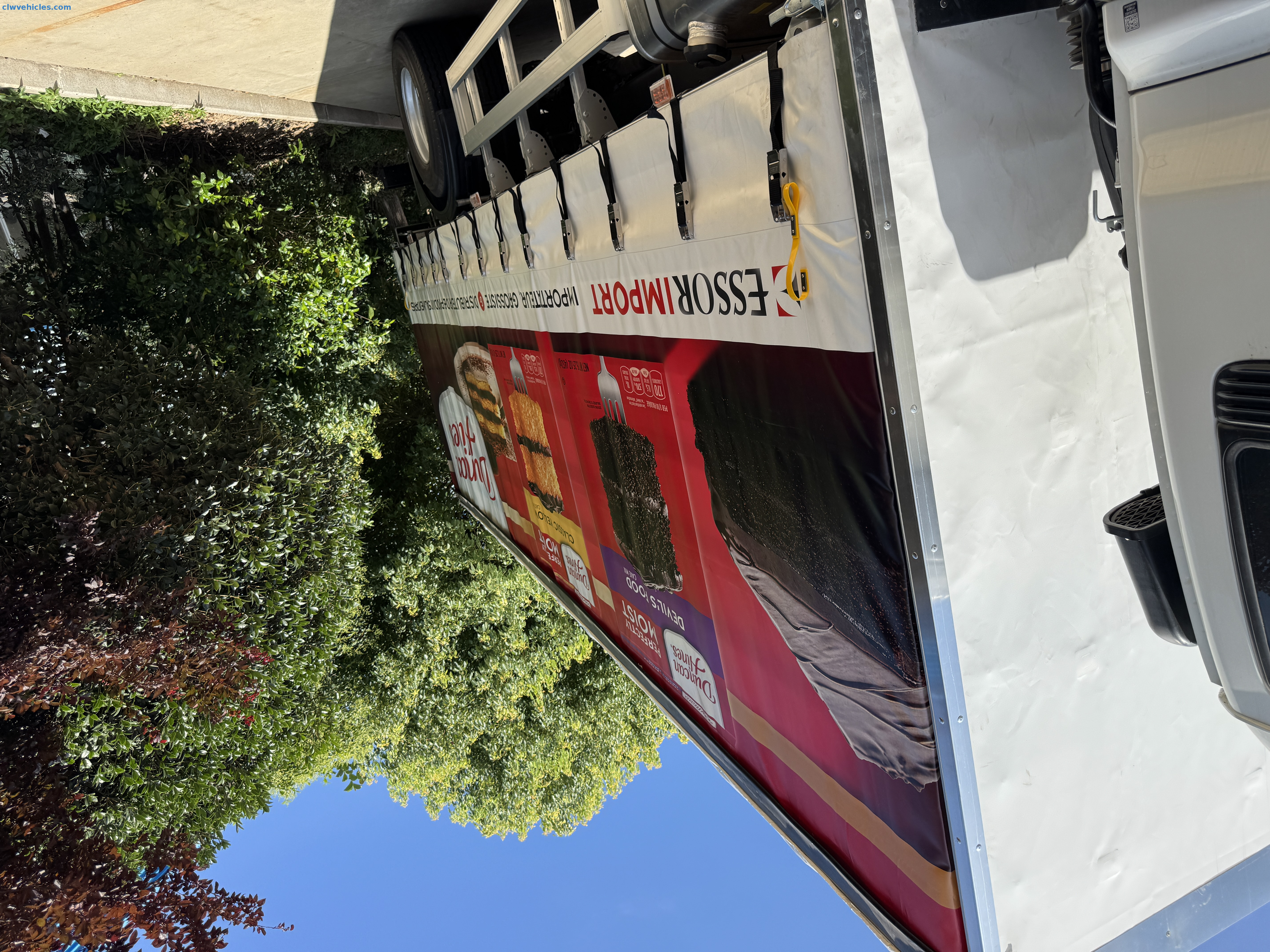 ISUZU FVR 4x2 Curtain Side Cargo Truck