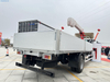 ISUZU KV100 4x2 Aluminum Alloy Cargo Truck Mounted Telescopic Boom Crane